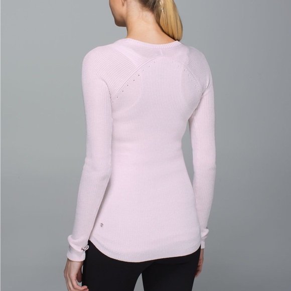 Lululemon “Cabin Yogi” Sweater in Neutral Blush - Picture 2 of 4